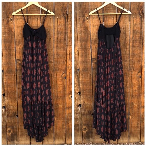 NEW Free People Totally Tubular Hi Lo Maxi Dress - Picture 5 of 16